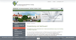 Desktop Screenshot of diako-leipzig.de